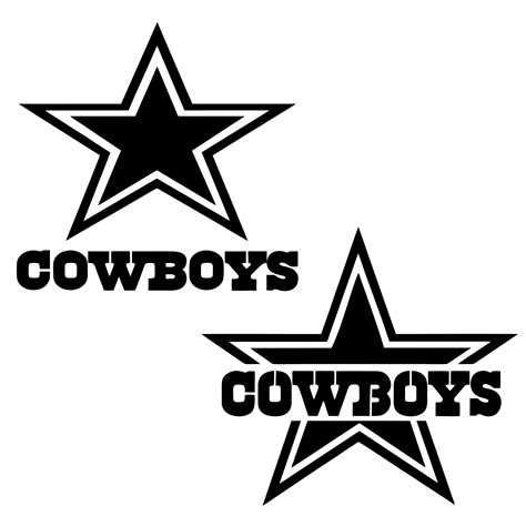 Printable Dallas Cowboys Stencils